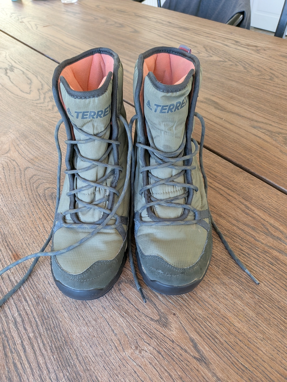 Adidas Terrex Choleah Women's Green Outdoor Hiking Boots Size 7